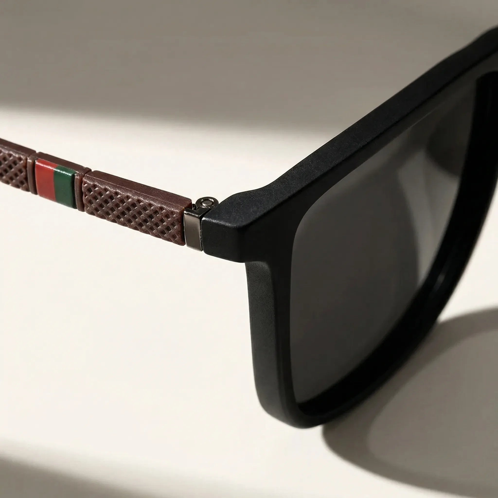 Polarisierte Sonnenbrille rechteckig mit UV400-Schutz unisex
