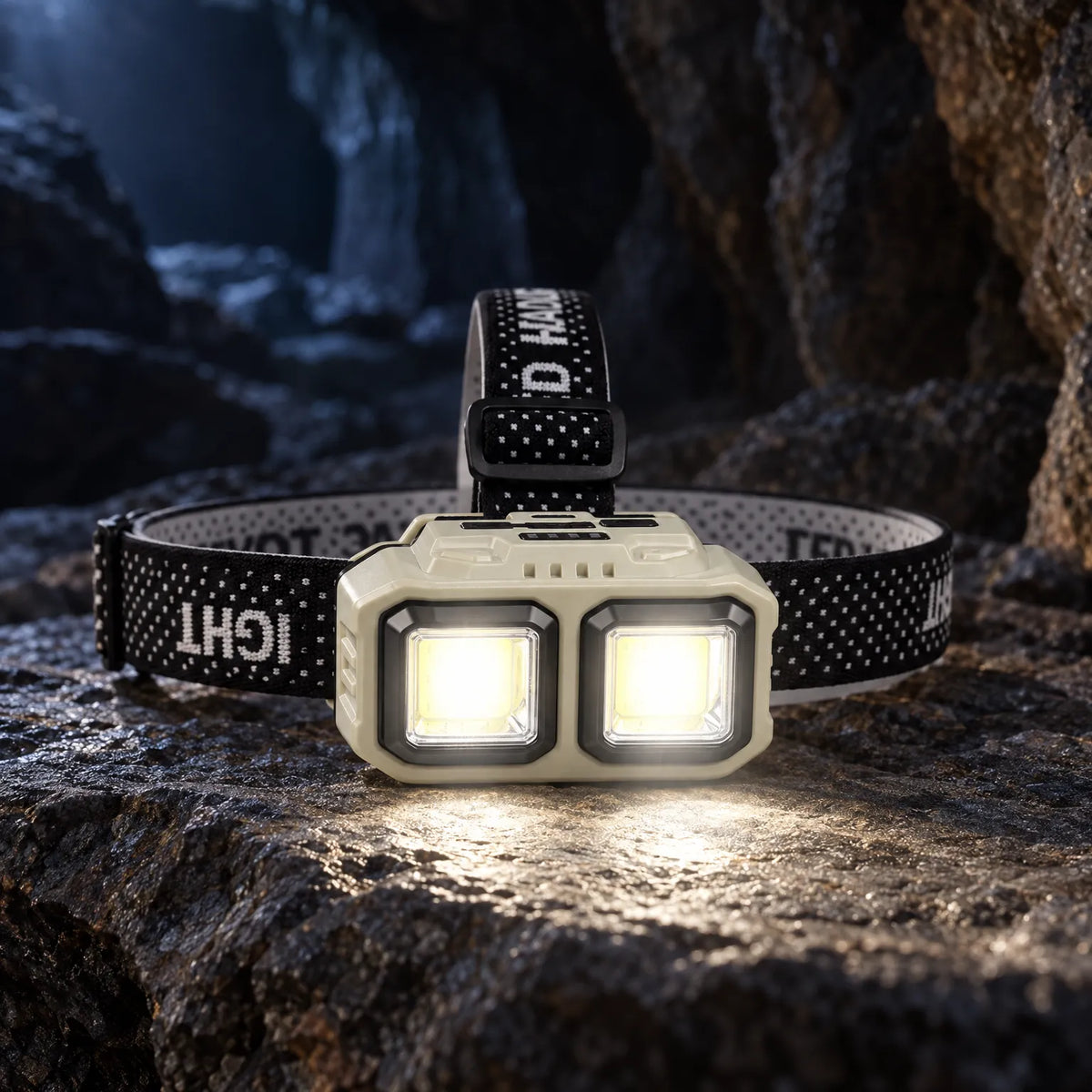 Nordspur | Visolight Wiederaufladbare COB Stirnlampe