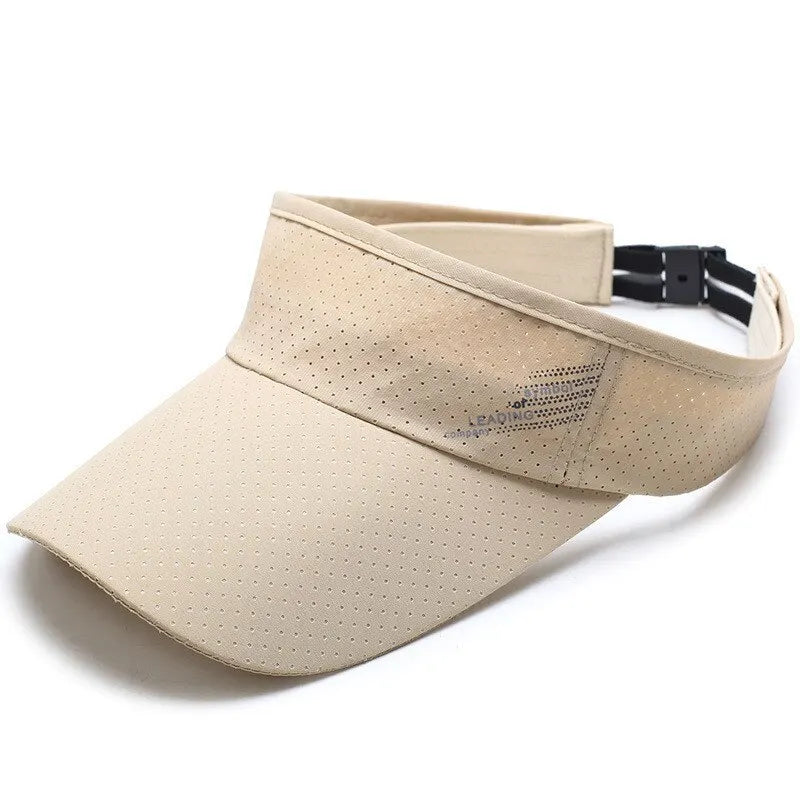 Offene Mesh-Sonnenblende atmungsaktiv schnelltrocknend für Sport Outdoor