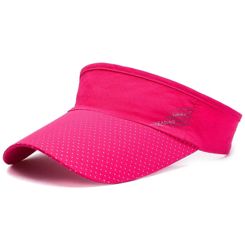 Offene Mesh-Sonnenblende atmungsaktiv schnelltrocknend für Sport Outdoor