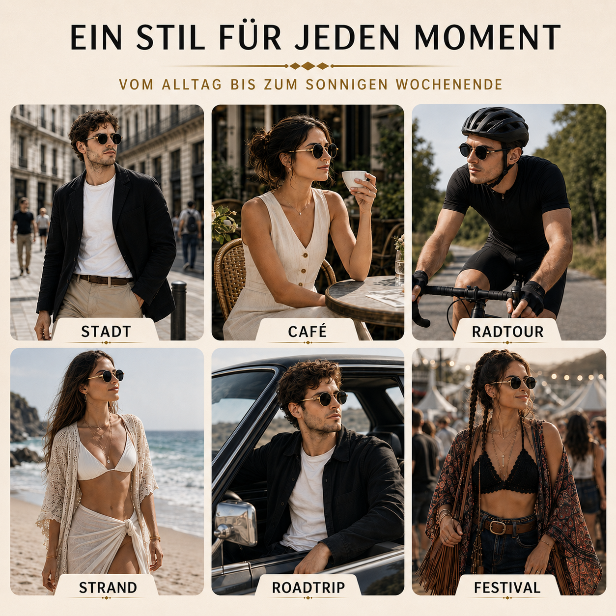 Nordspur | Vortexyn Runde Punk-Steampunk-Sonnenbrille mit Dimm-Funktion
