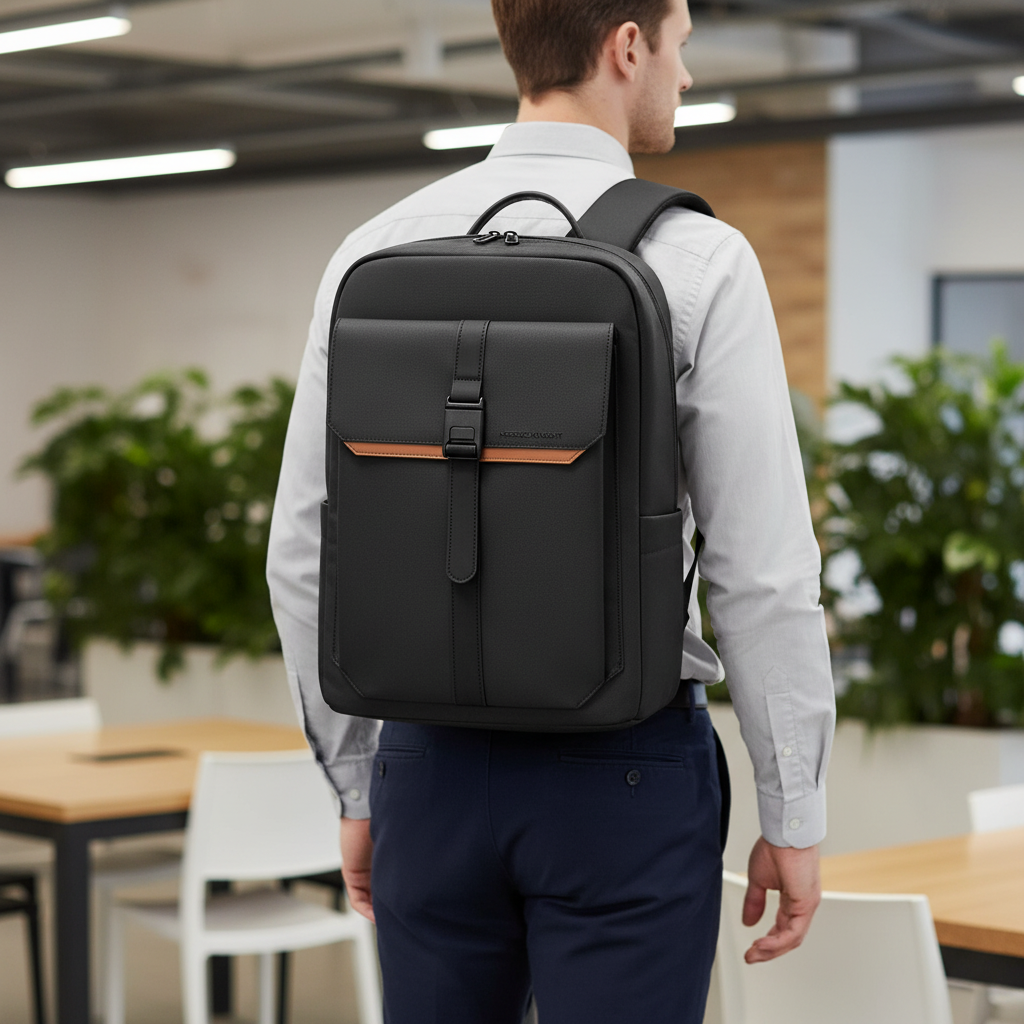 Spritzwasserfester Rucksack Oxford-Gewebe Laptop-Fach Schultergurte