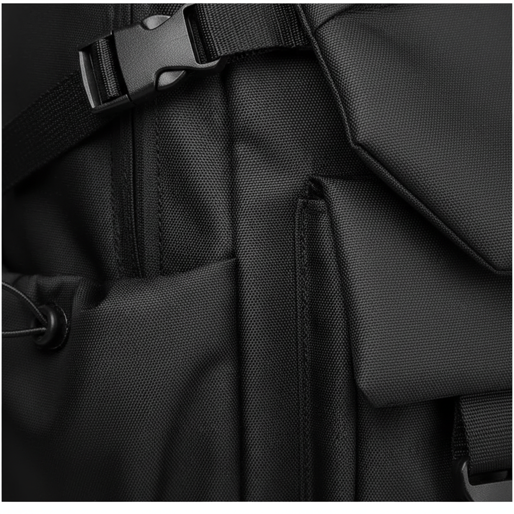 Rucksack mit Laptop-Fach wasserabweisender Oxford-Stoff gepolsterte Gurte