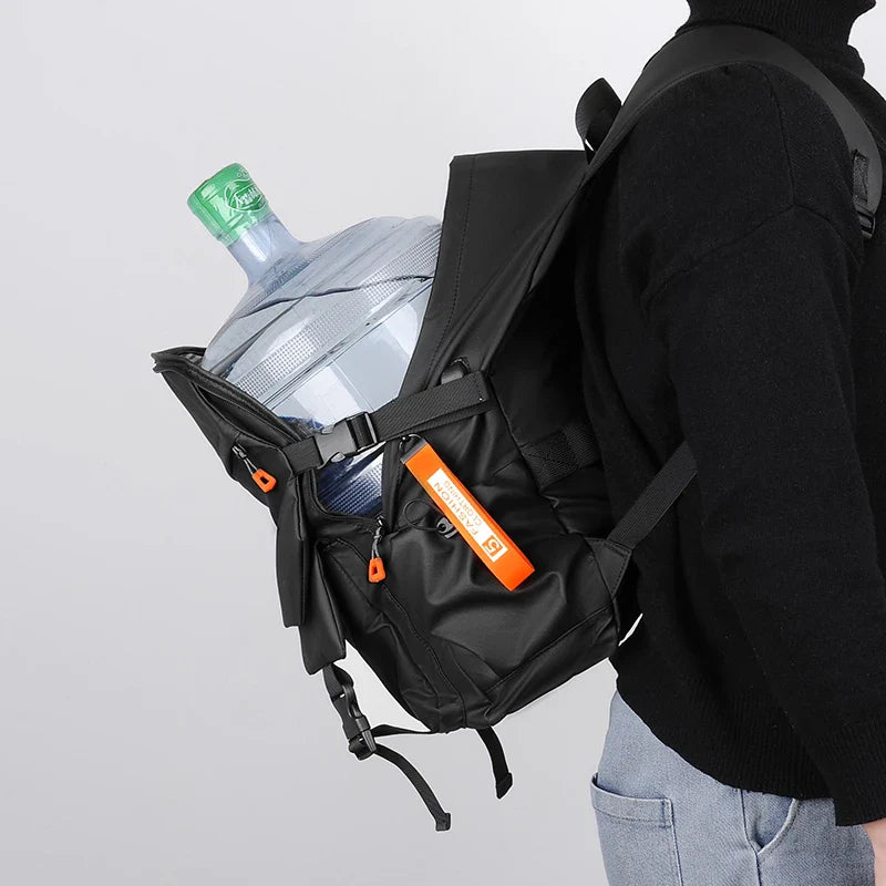 Rucksack mit Laptop-Fach wasserabweisender Oxford-Stoff gepolsterte Gurte