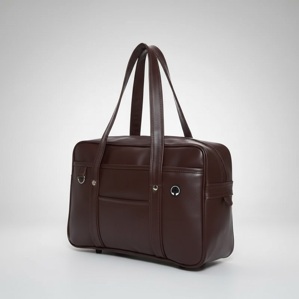 Nordspur | Wide Structured PU Leather Tote
