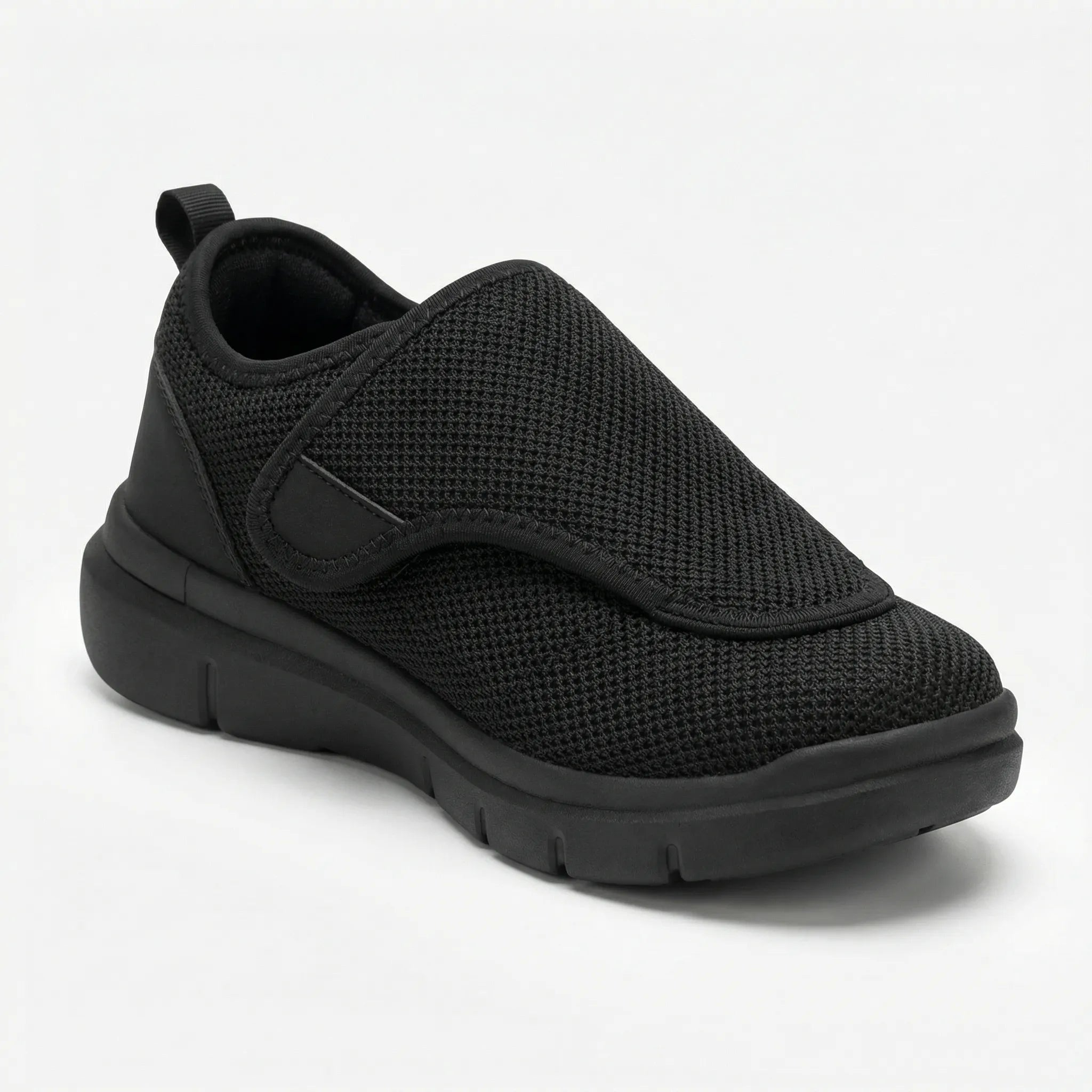 Herren Gehschuhe extrabreit mit verstellbarem Riemen und gepolsterter Sohle