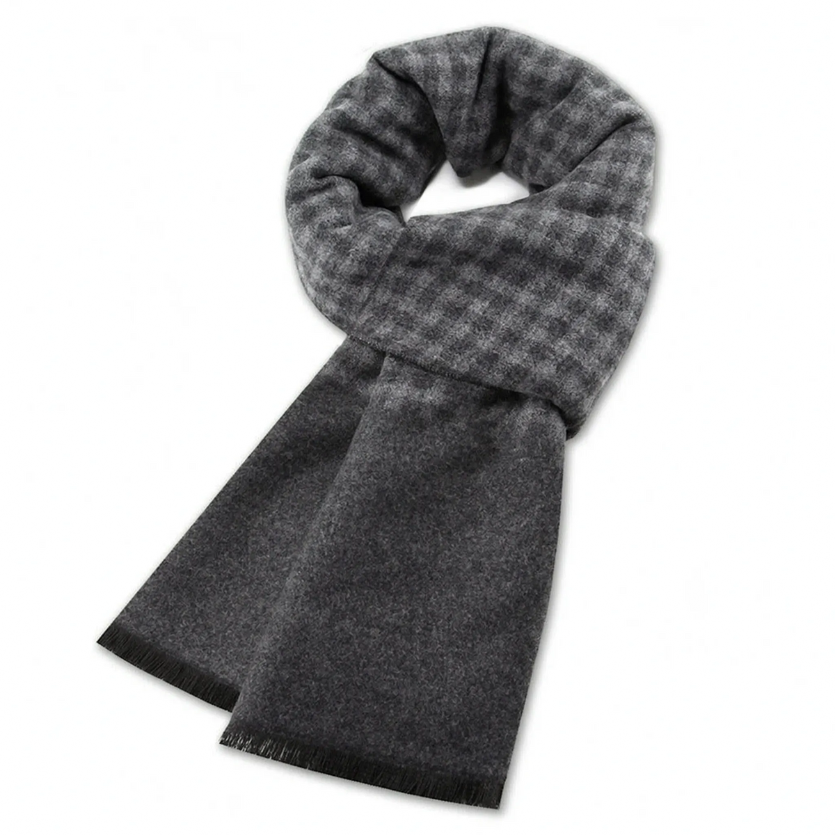 Nordspur | WinterWeave Klassischer Karierter Herrenschal