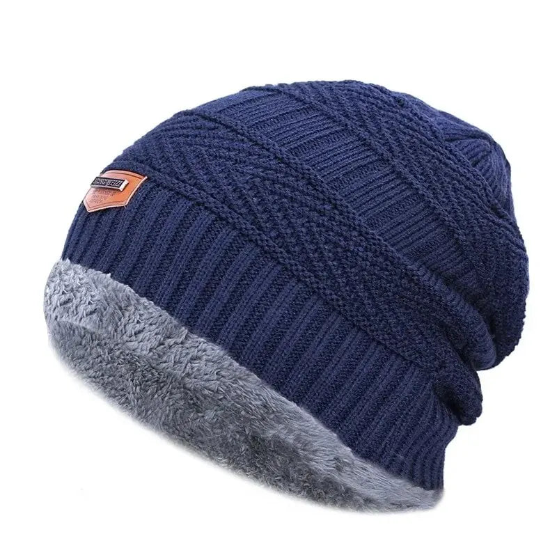Nordspur | Winterwelle Gefütterte Strickmütze Für Herren