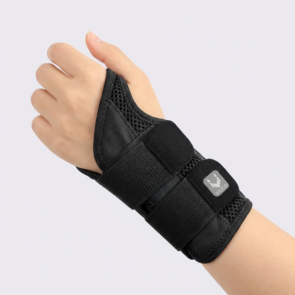 Halbfinger-Handgelenkstütze zur Stabilisierung und Schmerzlinderung