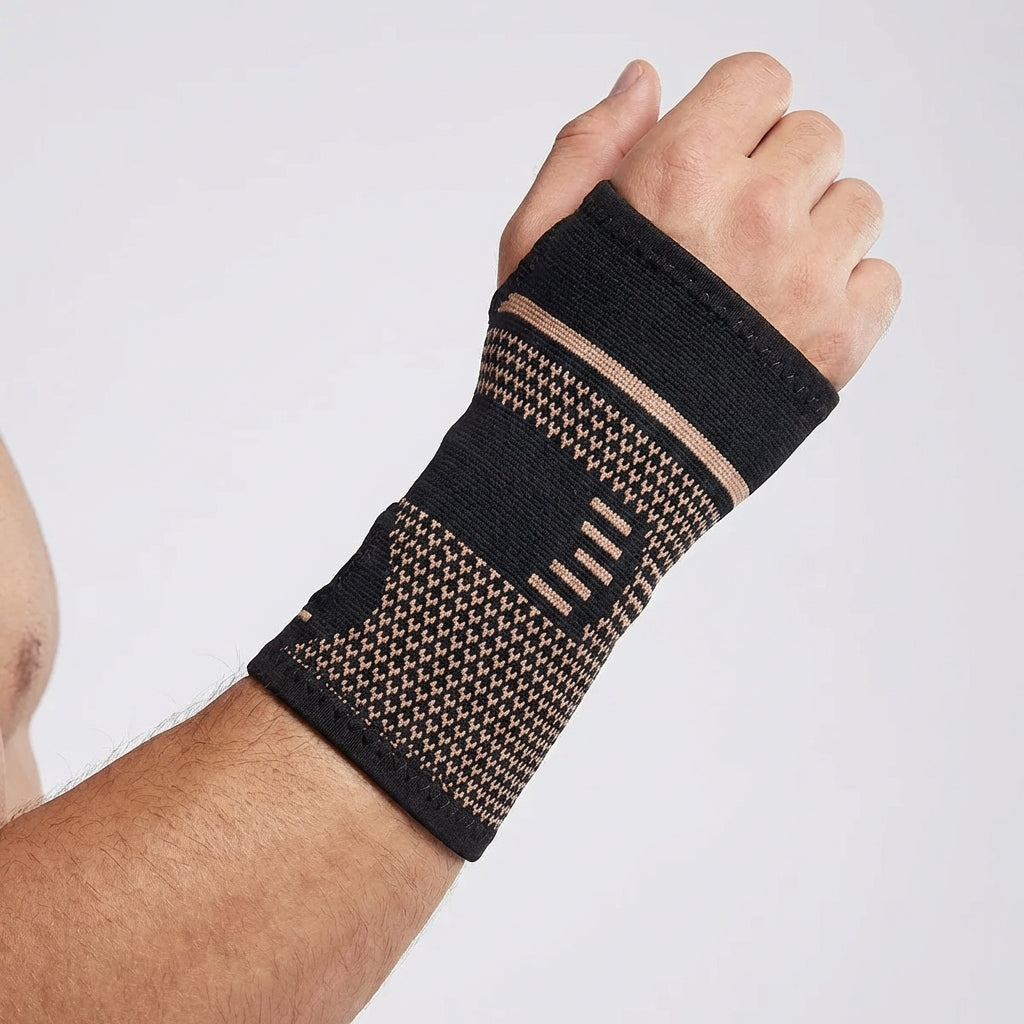 Elastische Handgelenkstütze mit Kompression für Sport und Alltag