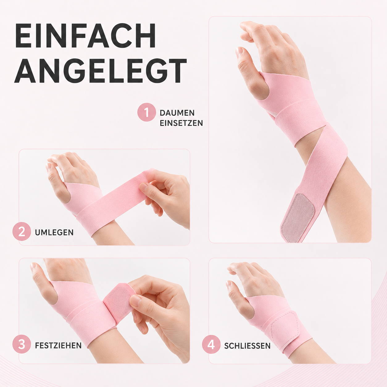 Nordspur | Wristiva Ultraleichte Handgelenkstütze