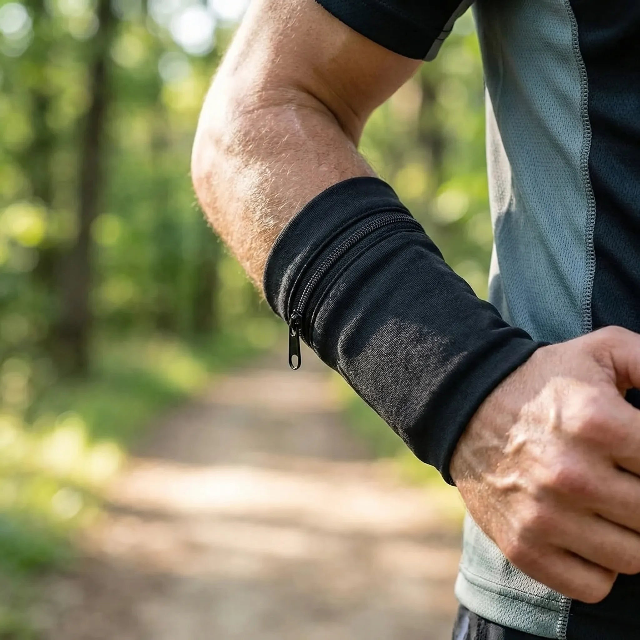 Handgelenkstasche Sport Reißverschluss freihändig zum Joggen
