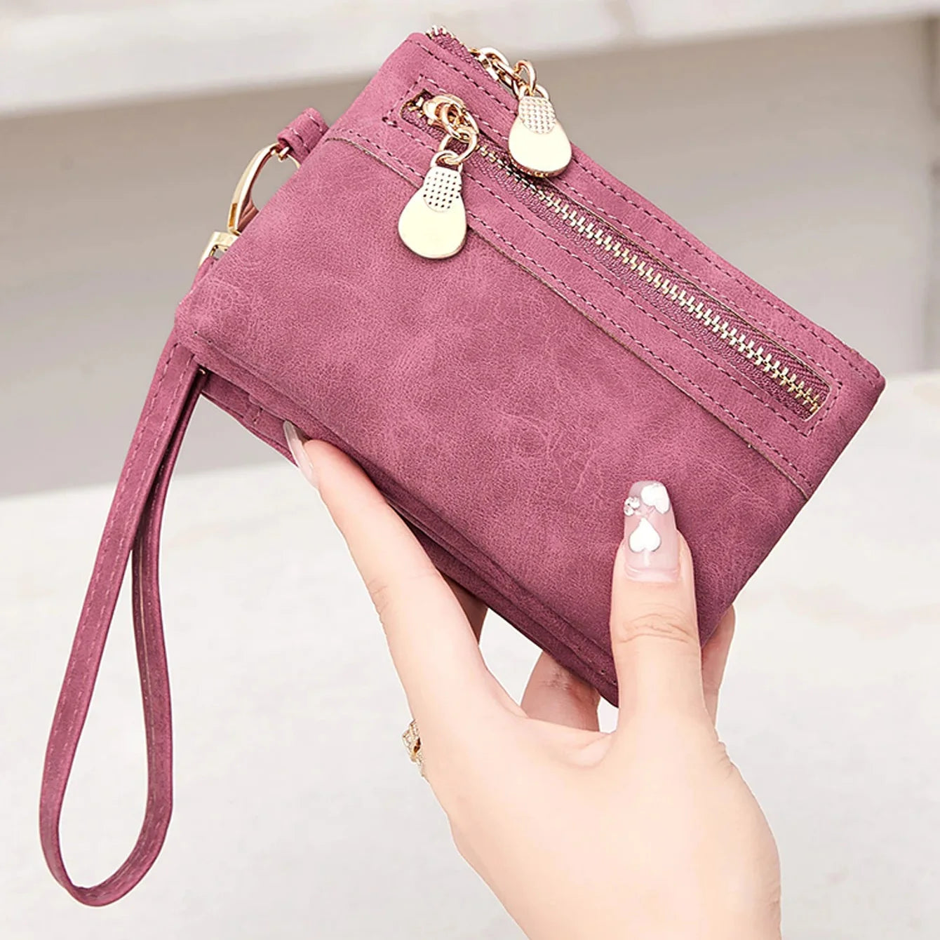 Nordspur | Zippette Short Fold Wristlet Wallet