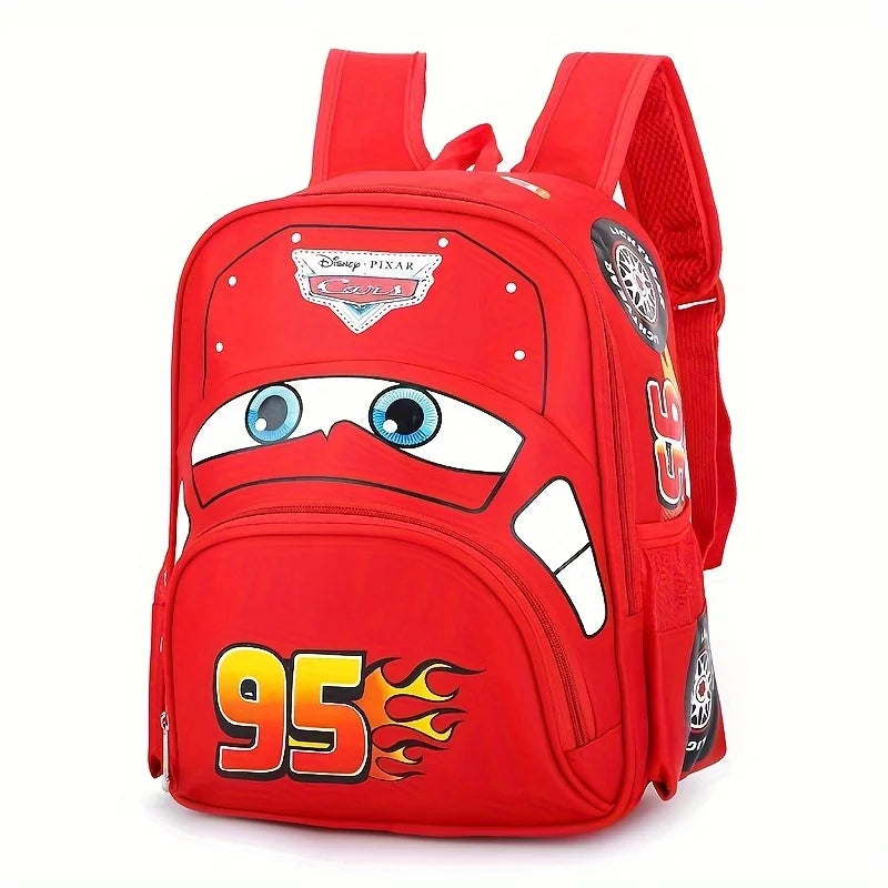 Kinderrucksack mit Lightning McQueen Zeichentrick-Automorotif