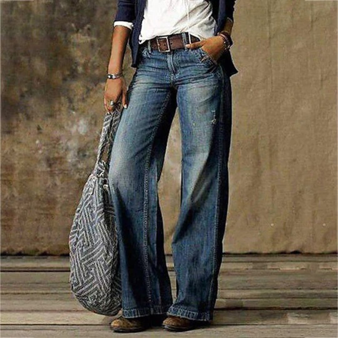 Relaxed Vintage Wide-Leg Jeans