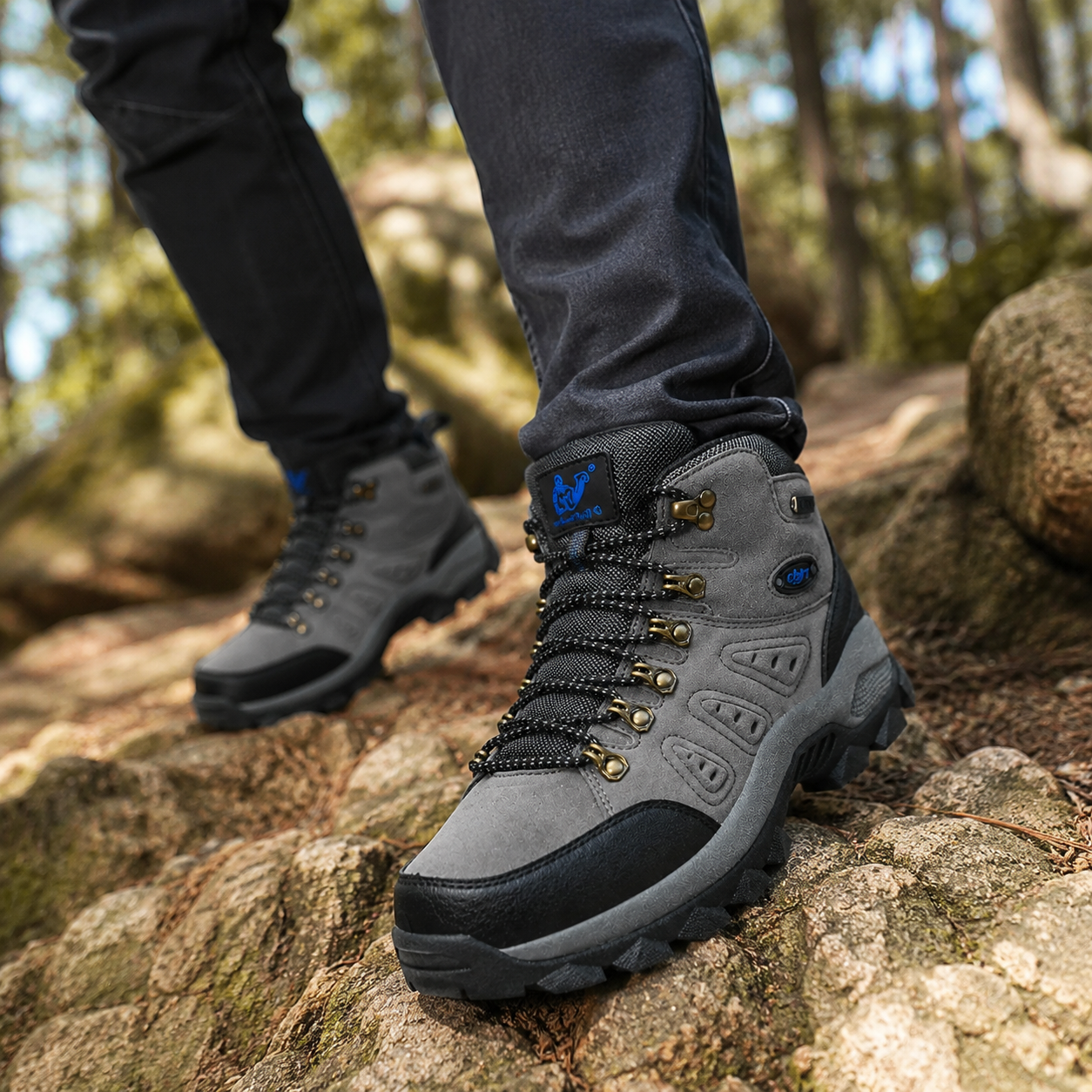 Orthopädische Wanderschuhe wasserdicht & rutschfest – TrailGuard Comfort