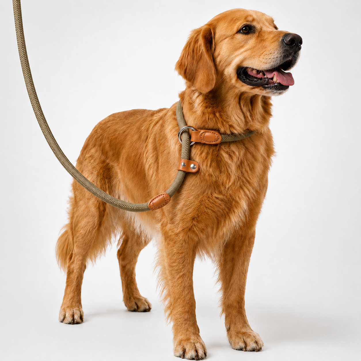 Nordspur | Pawloop Verstellbare Seil-Schlupfleine mit Halsband