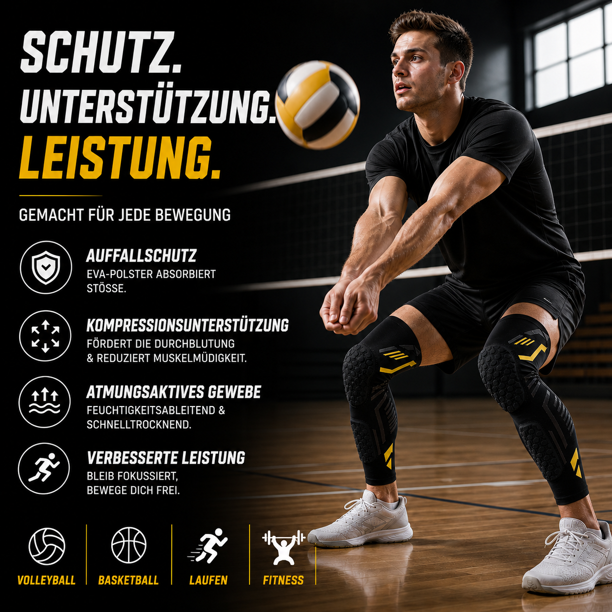 Nordspur | ProStanceX Kompressionsärmel in voller Länge
