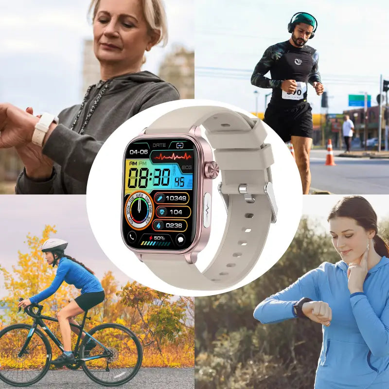 Smartwatch mit EKG- und Blutdruckmessung