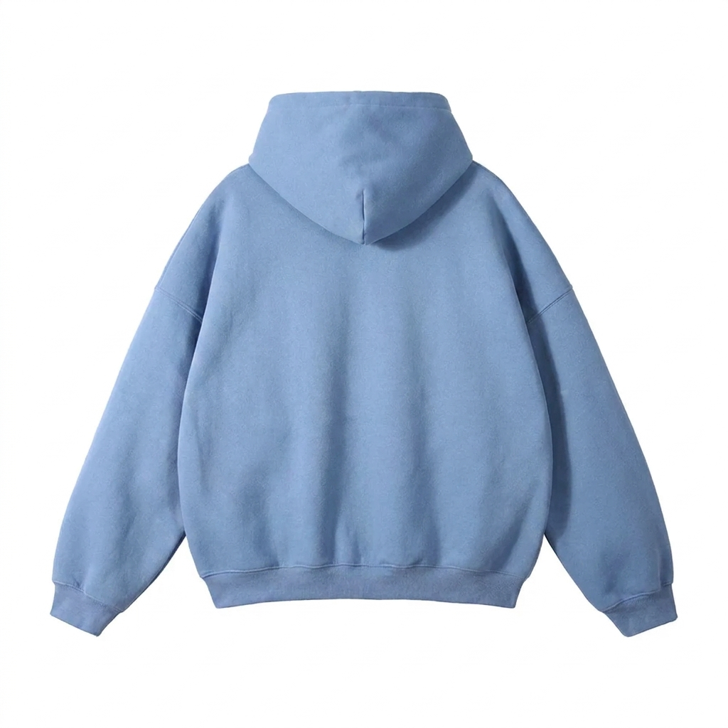 Relaxed Herren-Kapuzenpullover mit Känguru-Tasche