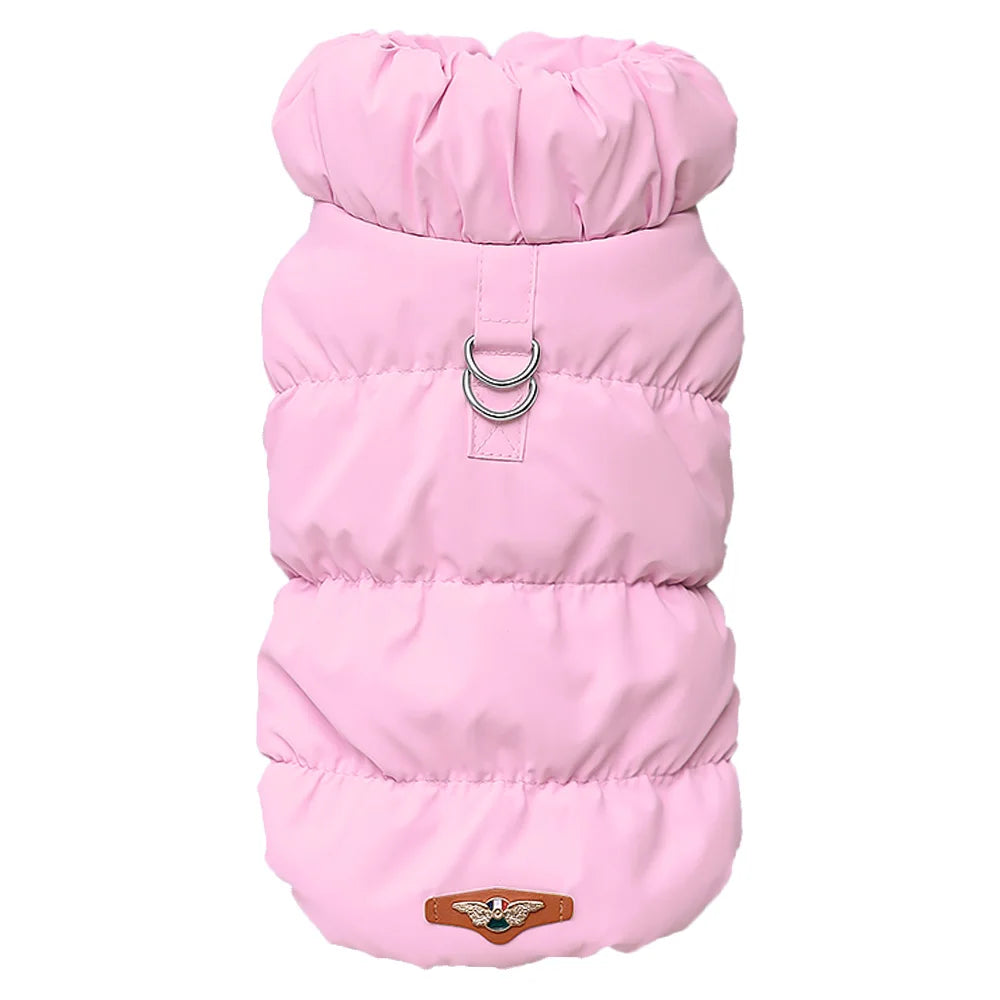Gesteppte Winterjacke für Hunde