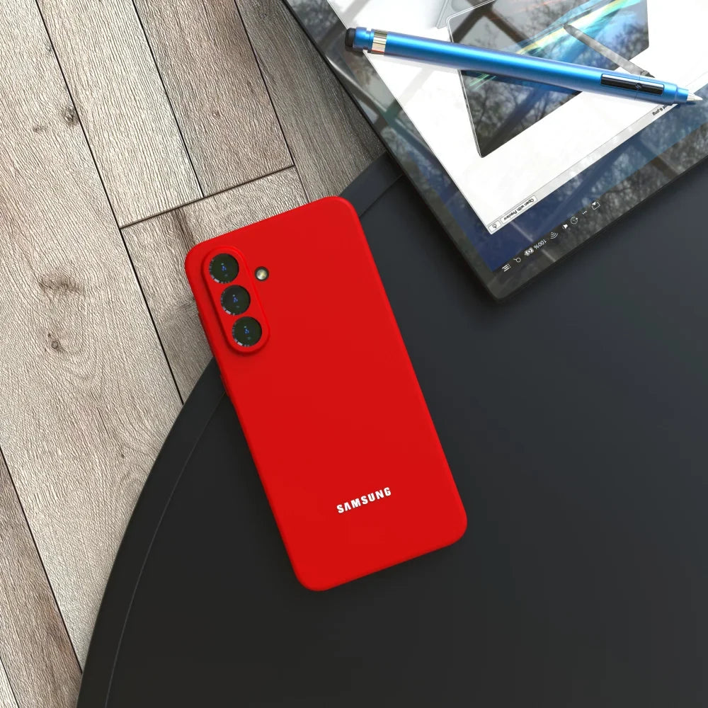 Samsung Galaxy Soft Silikon Hülle – Schlanke Stoßfeste Rückseite