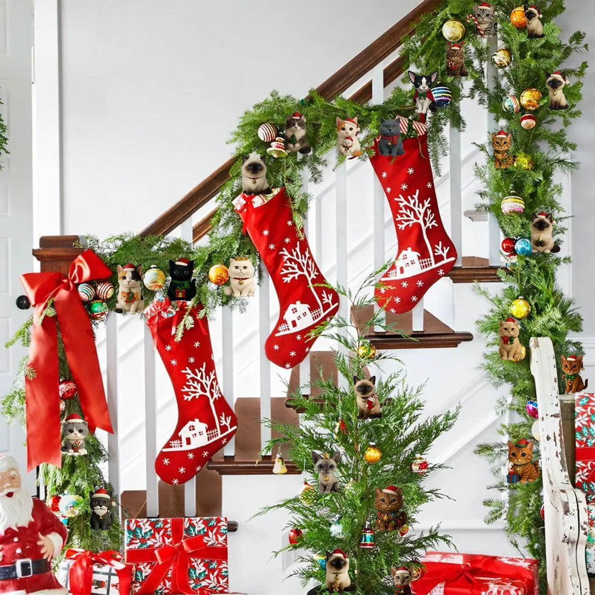 24-Tage Katzen-Weihnachts-Adventskalender