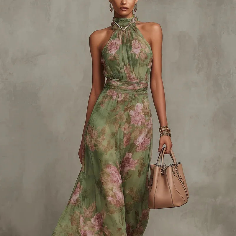 Kleid mit elegantem Fall und zarter Präsenz