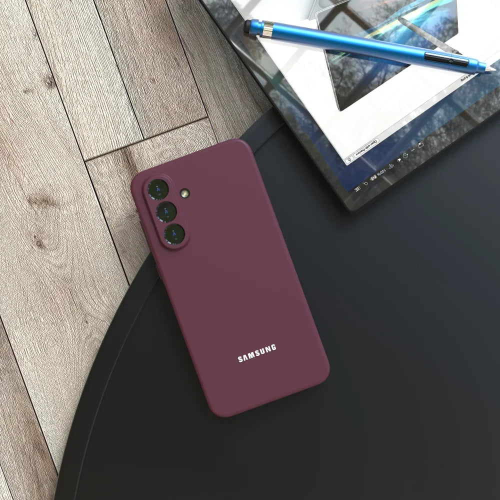 Samsung Galaxy Soft Silikon Hülle – Schlanke Stoßfeste Rückseite