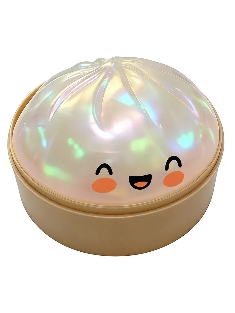 Dumpling Squishy Toy – Slow Rise Stressabbau Squeeze | Dämpfer-Käfig Design | 12 sammelbare Stile