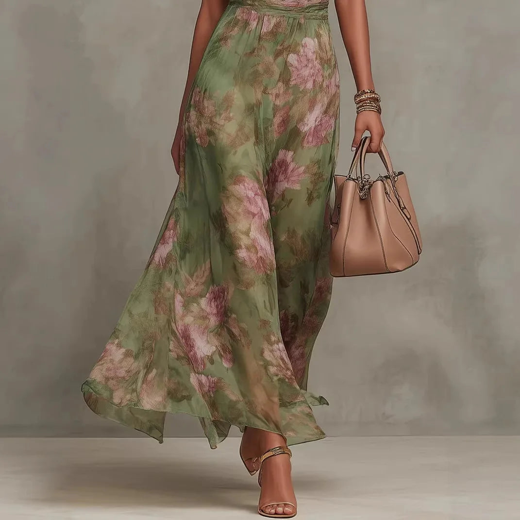 Kleid mit elegantem Fall und zarter Präsenz