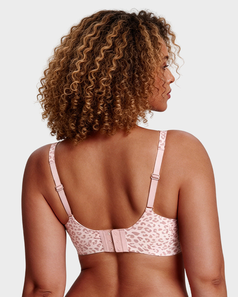 Tief Ausgeschnittener Drahtloser Push-Up-BH