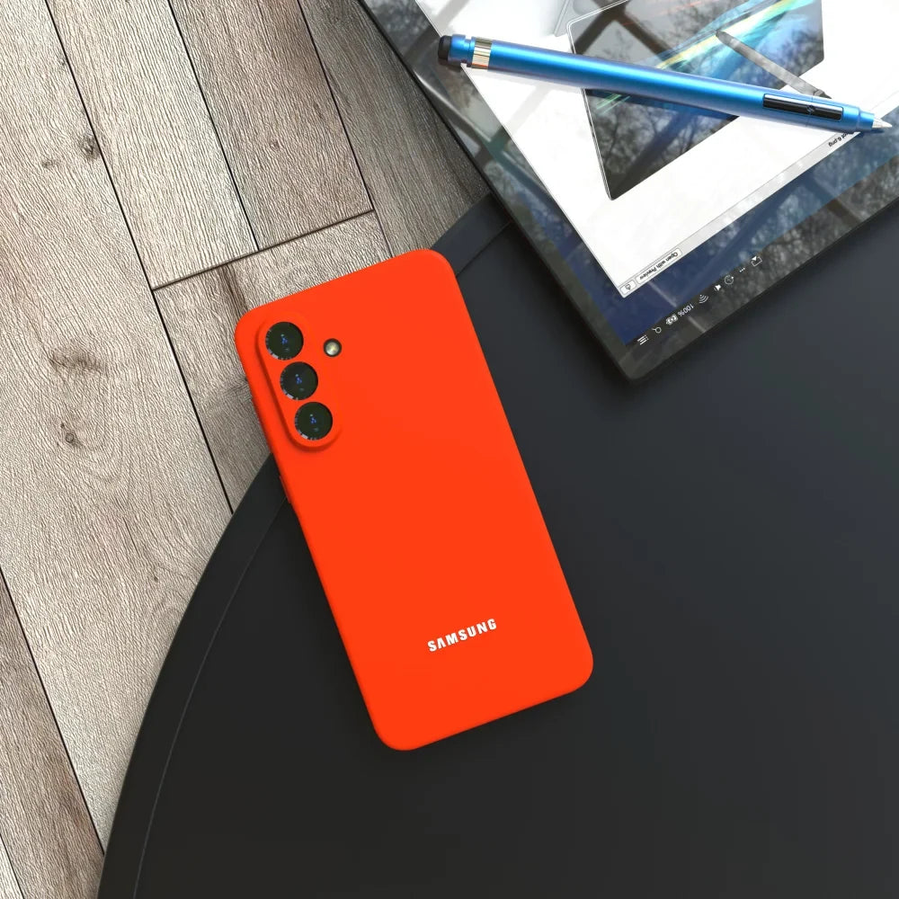 Samsung Galaxy Soft Silikon Hülle – Schlanke Stoßfeste Rückseite