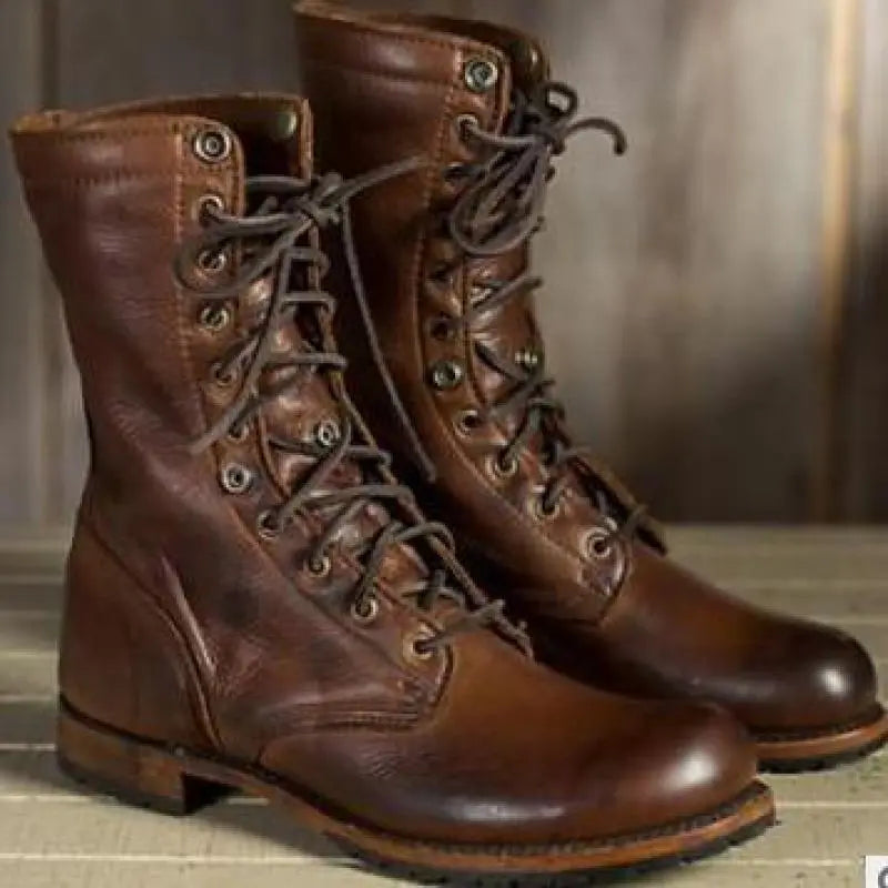 Damen-Lederstiefel – Flexible Passform, weiches Futter und ganztägiger Komfort