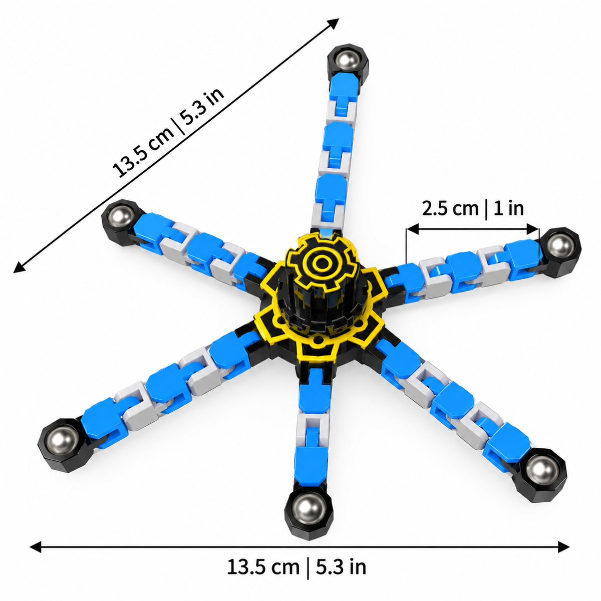 Transformierbarer Roboter Fidget Spinner zur Stresslinderung