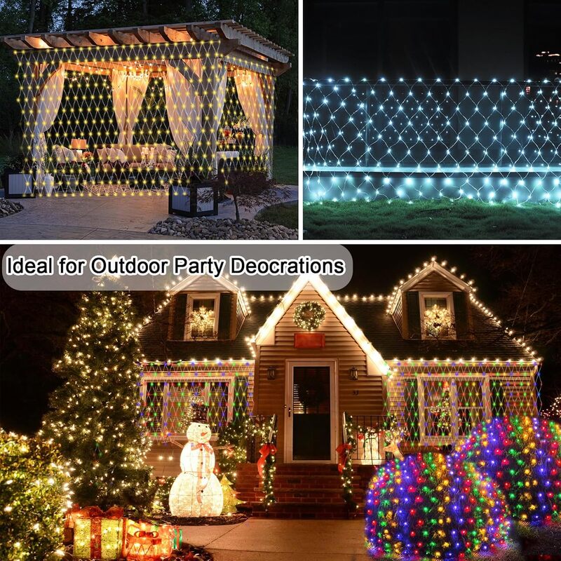 Smart RGBIC Outdoor LED Netzlichter