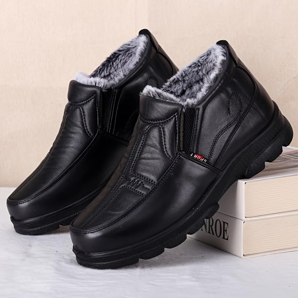 Warme Winterstiefeletten mit weichem Futter