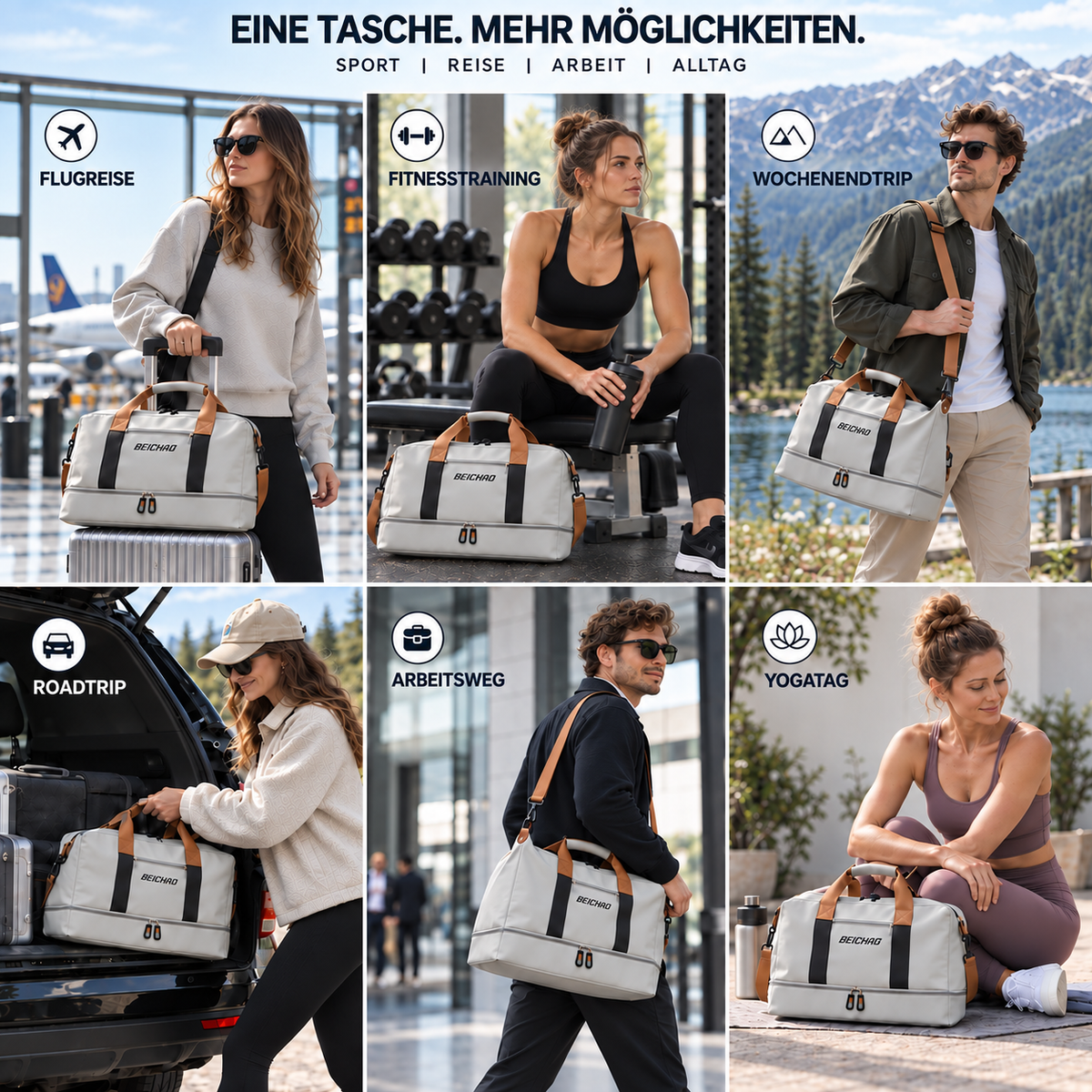 Sporttasche – ReiseFlex