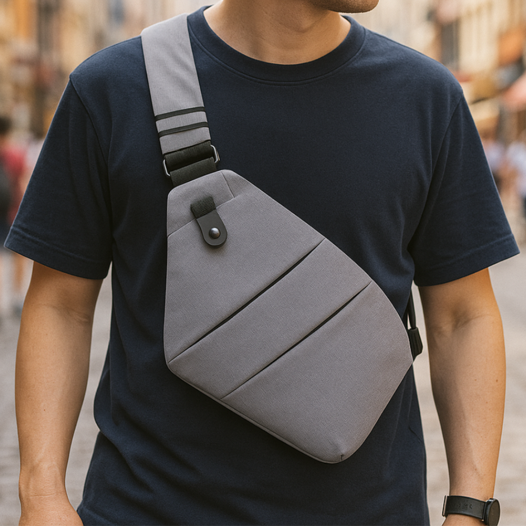 Antidiebstahl Crossbody Tasche Herren – StealthPack UltraSlim