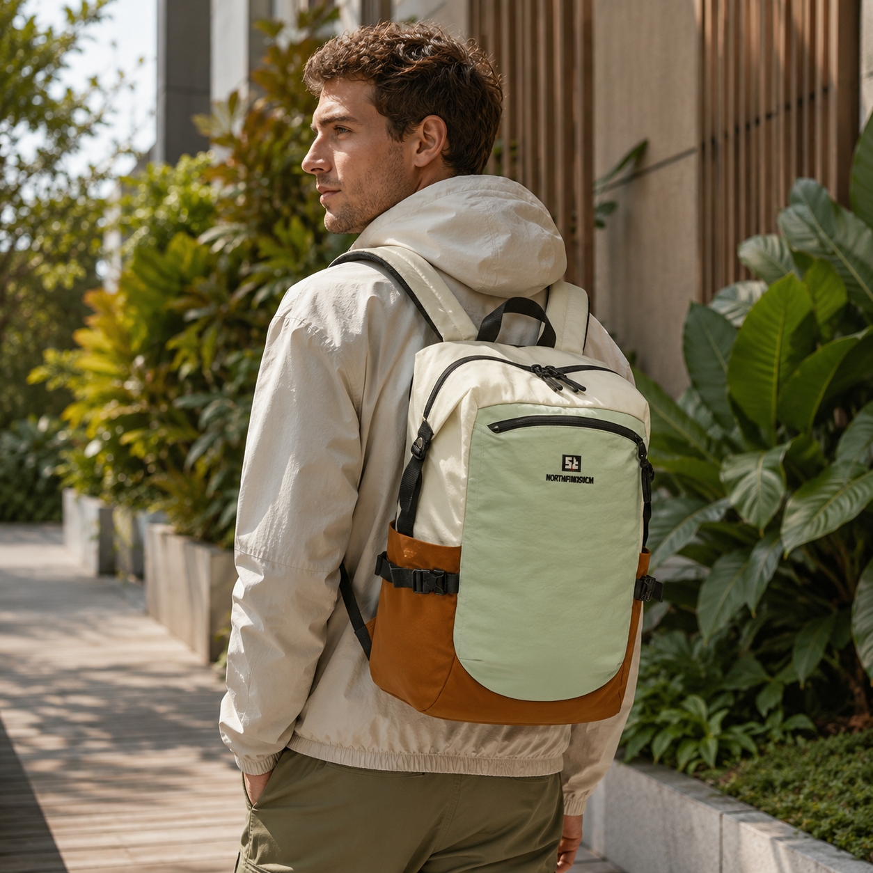 Nordspur | Leichter Nylon-Tagesrucksack