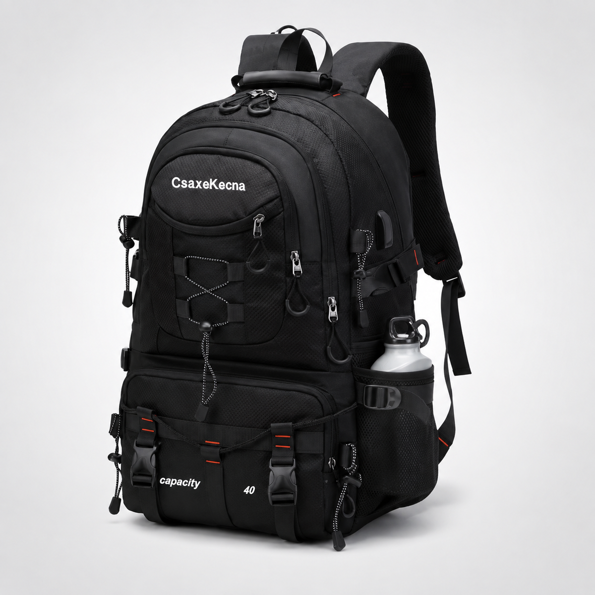 Trekkingrucksack 40L mit luftgepolstertem Tragesystem, Lurevo