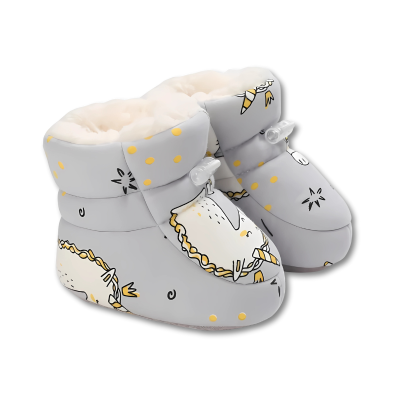 Antirutsch-Babyschuhe mit elastischen Bündchen
