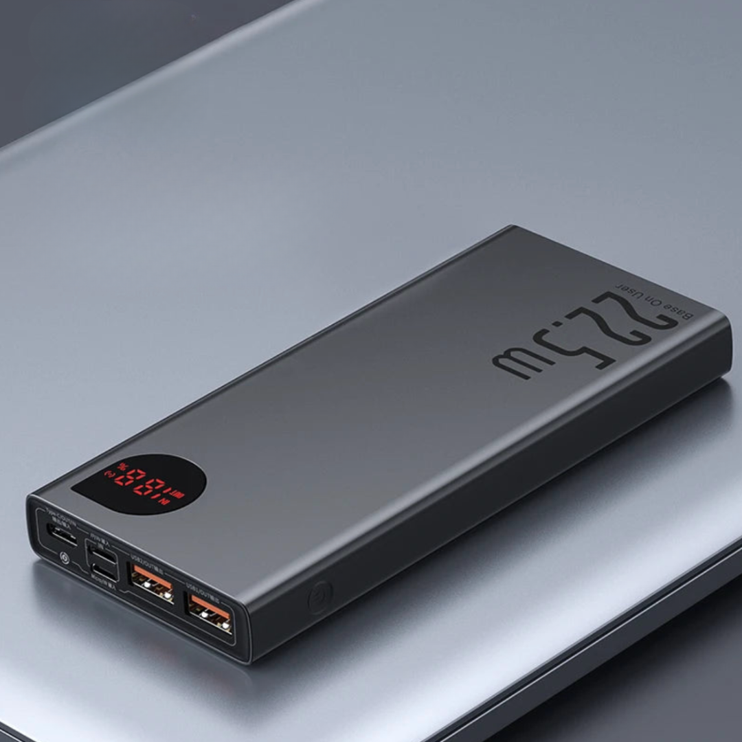 Nordspur | Portable Metallmobil-Akku 22,5W