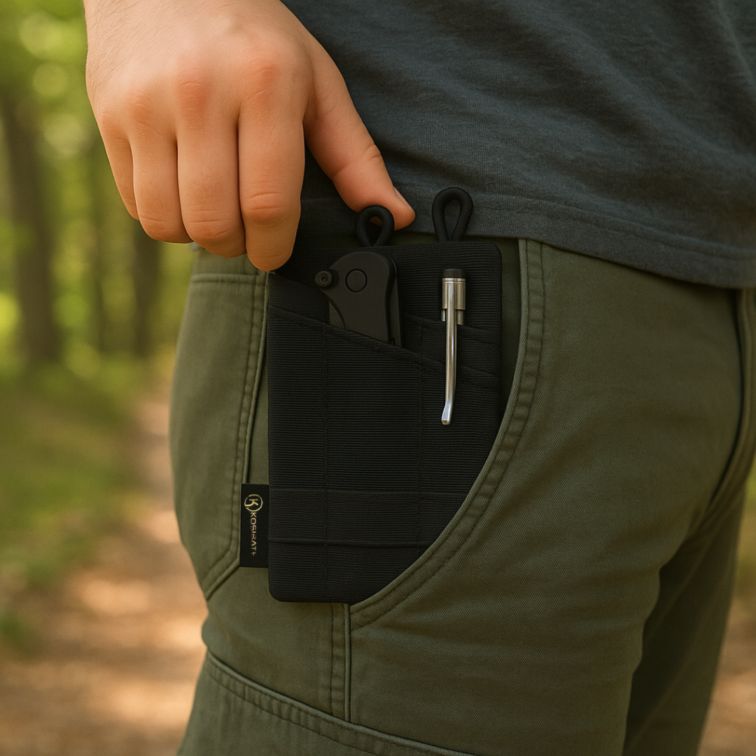 EDC Molle Tasche mit Gürtelschlaufe – GripFlex MiniPack