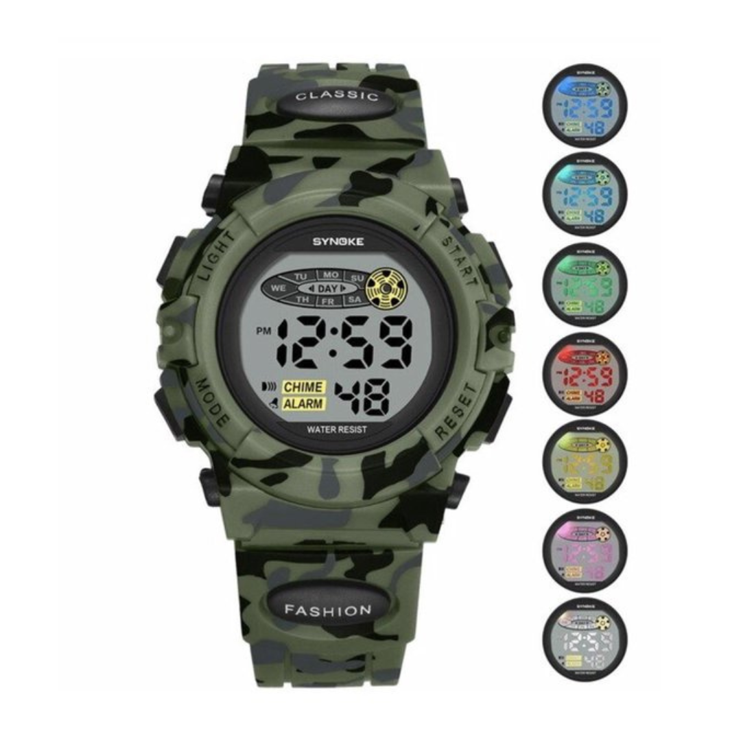 Uhren für Kinder wasserdicht & stoßfest – TimeGuard Kidswatch