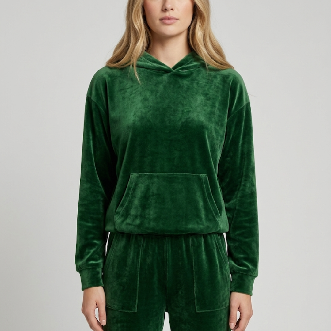Nordspur | Velvura Kapuzen-Loungewear 2-teiliger Trainingsanzug