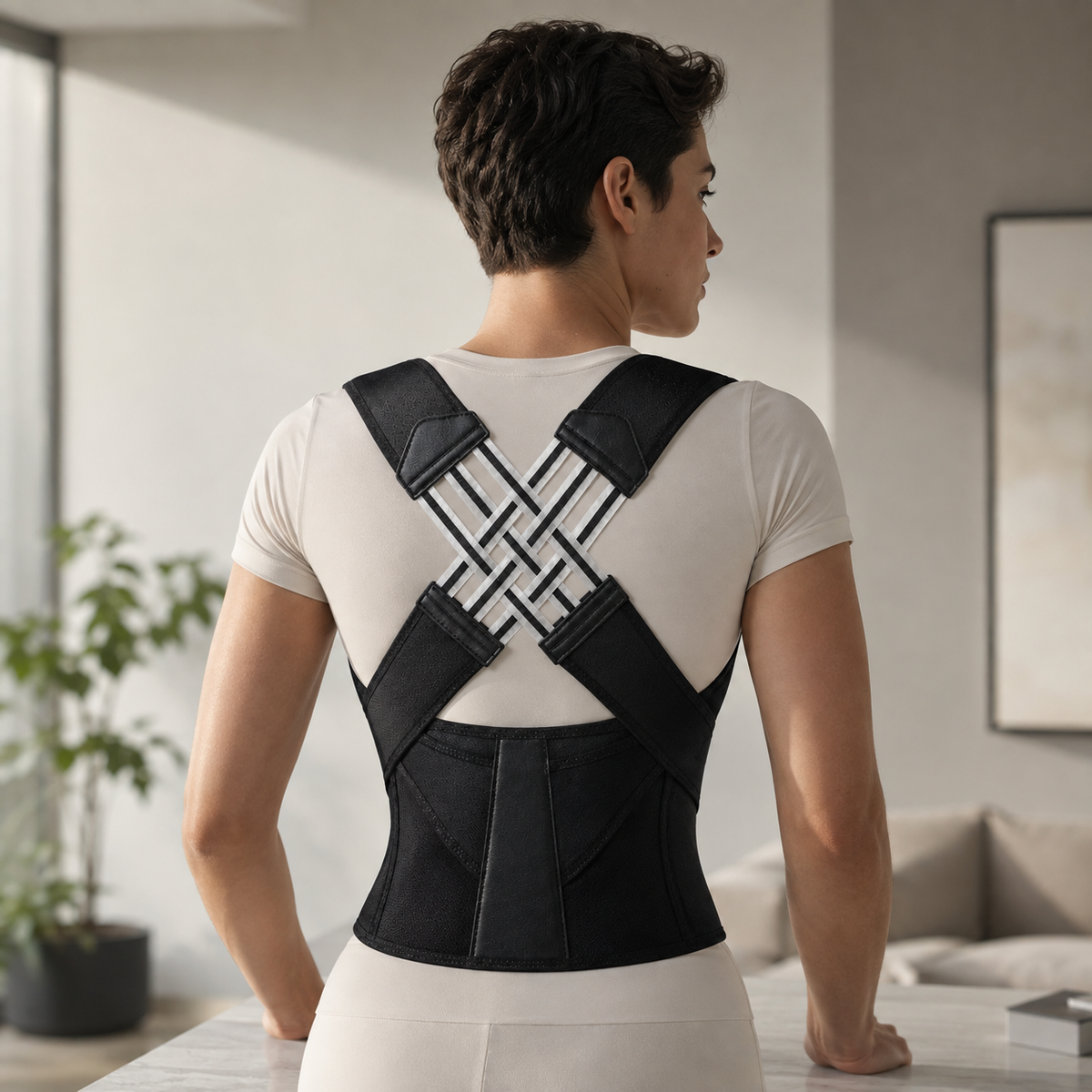 Nordspur | Verstellbare Rückenstütze Ergonomische Haltungskorrektur