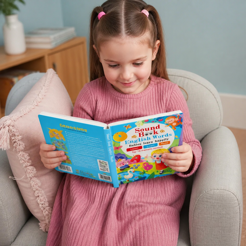 Interaktives Soundbuch zum Englischlernen für Kinder – Berühren, Hören und Spielerisch Lernen