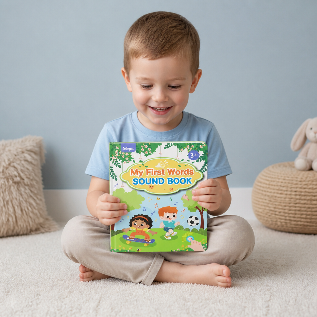 Interaktives Soundbuch zum Englischlernen für Kinder – Berühren, Hören und Spielerisch Lernen