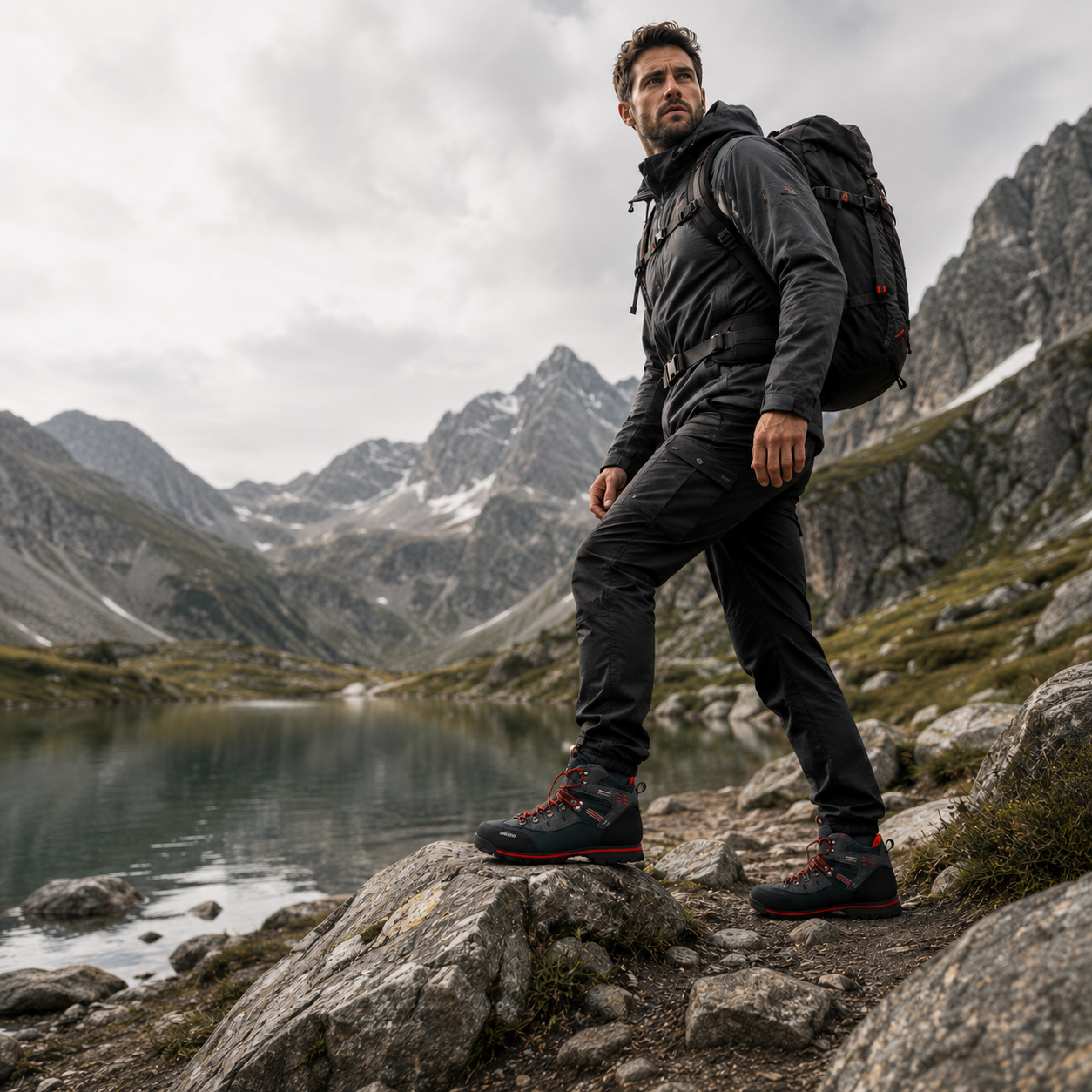 Wanderschuhe Herren wasserdicht und rutschfest – BergStride Bergschuhe